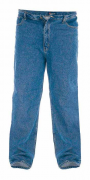 XXL4YOU Jeans 5 poches bleu délavé Stretch - Longueur 34" - 87cm