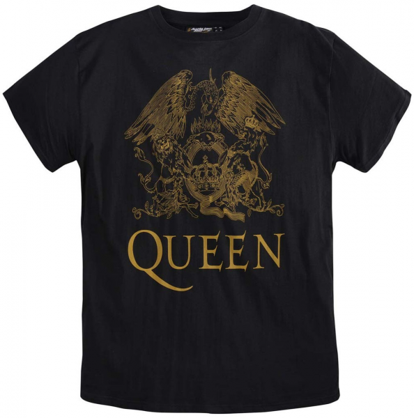 XXL4YOU - T-shirt rock Queen manches courtes noir 3XL