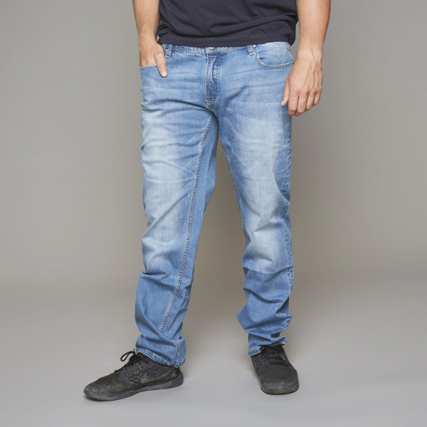 XXL4YOU - Replika jeans Mick  mode bleu delave de 44US a 62S