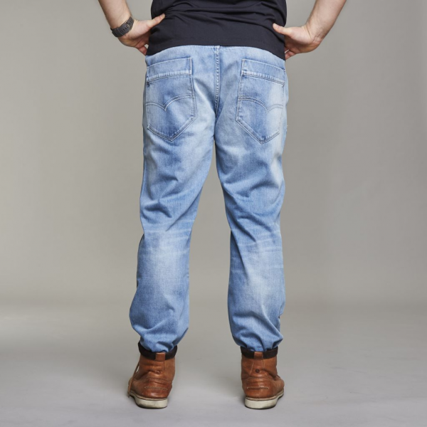 XXL4YOU - Replika jeans John mode bleu clair delave de 40US a 58S - Image 2
