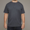 XXL4YOU - REPLIKA Jeans - T-shirt col boutonne gris Charcoal de 3XL a 8XL - Image 1