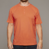 XXL4YOU - REPLIKA Jeans - T-shirt col boutonne orange de 3XL a 8XL - Image 1