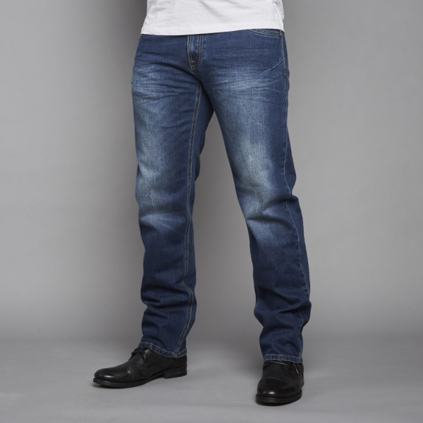 XXL4YOU - Replika jeans mode coupe Mick bleu delave de 44US a 62S
