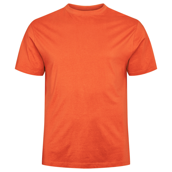 XXL4YOU - T-shirt orange de 3XL a 8XL Col rond