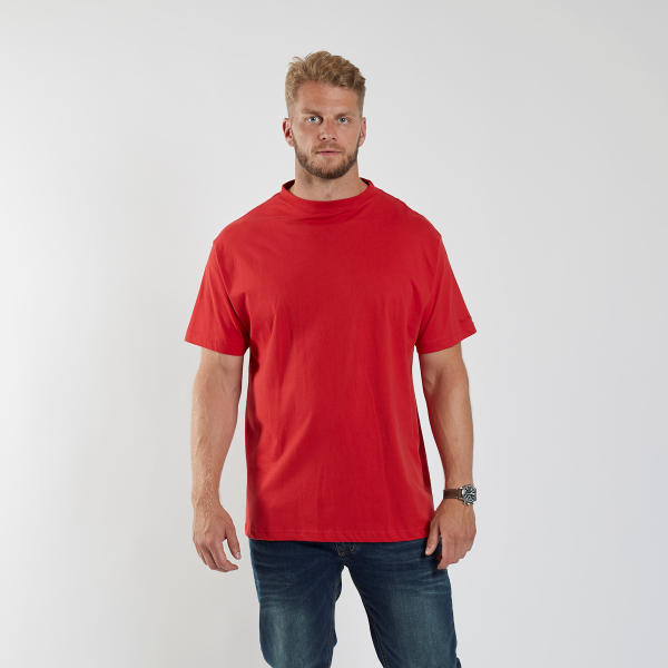 XXL4YOU - T-shirt rouge de 3XL a 8XL Col rond - Image 3