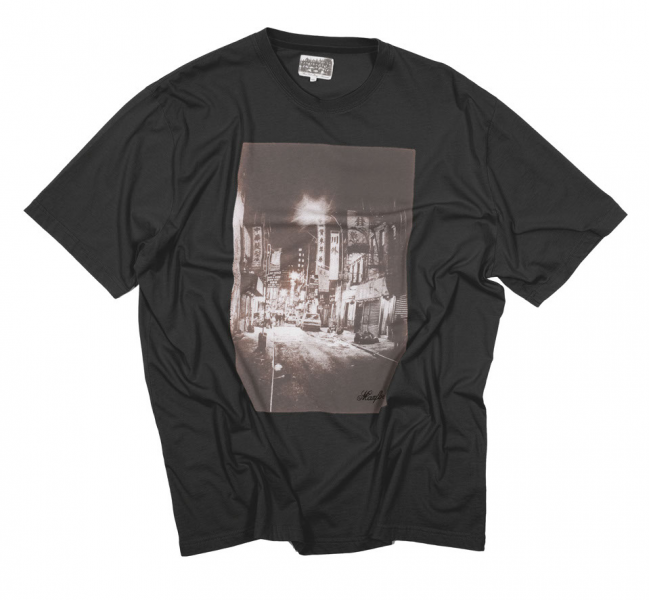 XXL4YOU - T-shirt manches courtes motif City noir de 3XL a 6XL