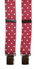 XXL4YOU - Maxfort - Bretelle rouge pois blanc a pinces - Image 1