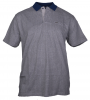 XXL4YOU - GCM Originals - Polo jersey manches courtes Gris de 3XL a 6XL - Image 1