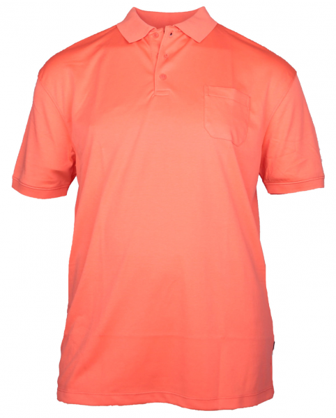 XXL4YOU - Polo cool effect  manches courtes Rouge Corail