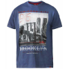 XXL4YOU - D555 - DUKE - T-shirt manches courtes bleu de 3XL a 8XL - Image 1