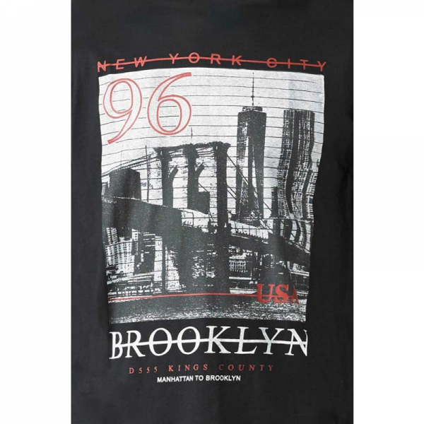 XXL4YOU - T-shirt manches courtes noir de 3XL a 8XL - Image 3