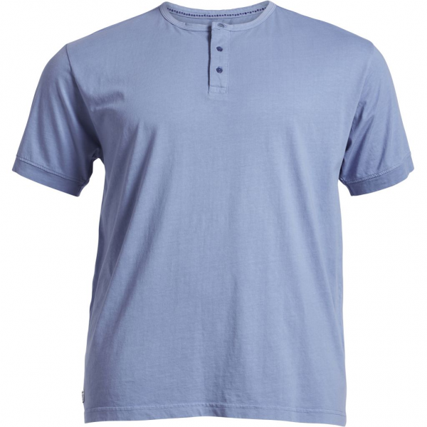 XXL4YOU - T-shirt col boutonne bleu de 5XL a 8XL
