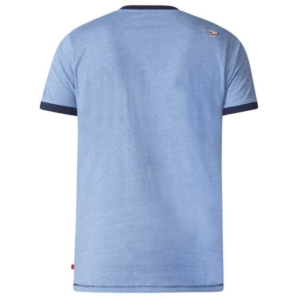 XXL4YOU - T-shirt manches courtes bleu clair de 3XL a 6XL - Image 2