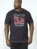 XXL4YOU - D555 - DUKE - T-shirt manche courte Manhattan  noir de 3XL a 8XL - Image 3