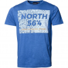 XXL4YOU - North 56°4 - T-shirt manche courte bleu de 3XL a 8XL - Image 1