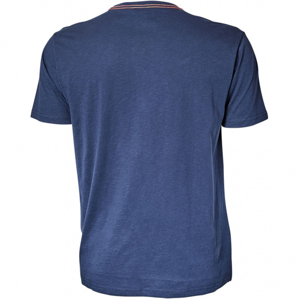 XXL4YOU - T-shirt col manche courte bleu marine de 3XL a 8XL - Image 2