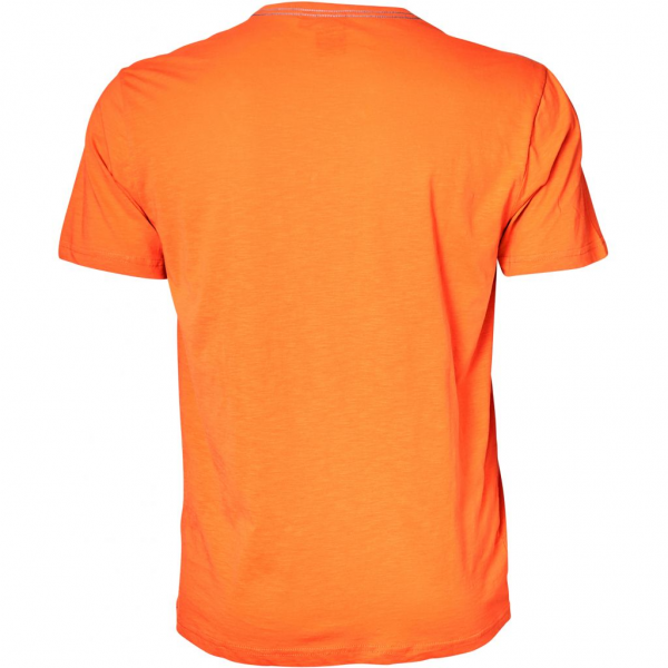 XXL4YOU - T-shirt col manche courte orange de 3XL a 8XL - Image 2