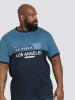 XXL4YOU - D555 - DUKE - T-shirt manche courte bleu de 3XL a 6XL - Image 3