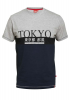 XXL4YOU - D555 - DUKE - T-shirt manche courte bleu marine de 3XL a 6XL - Image 1