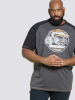 XXL4YOU - D555 - DUKE - T-shirt manche courte gris Charcoal de 3XL a 6XL - Image 3