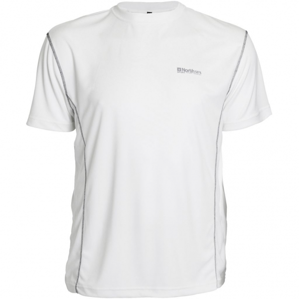 XXL4YOU - T-shirt manche courte Sport Tech blanc de 3XL a 8XL