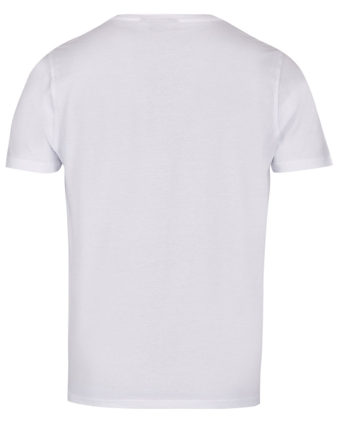 XXL4YOU - T-shirt manches courtes col en V blanc 4XL a 10XL - Image 2