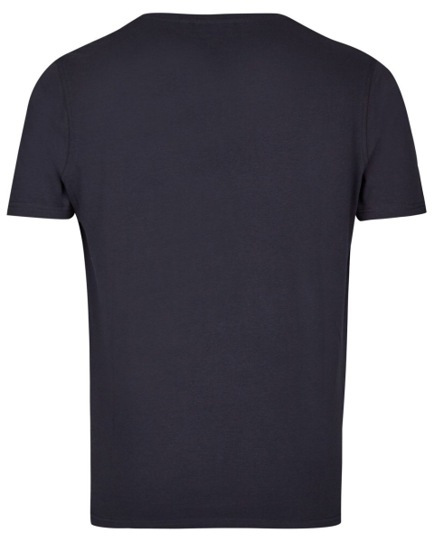 XXL4YOU - T-shirt manches courtes col en V bleu marine 4XL a 10XL - Image 2