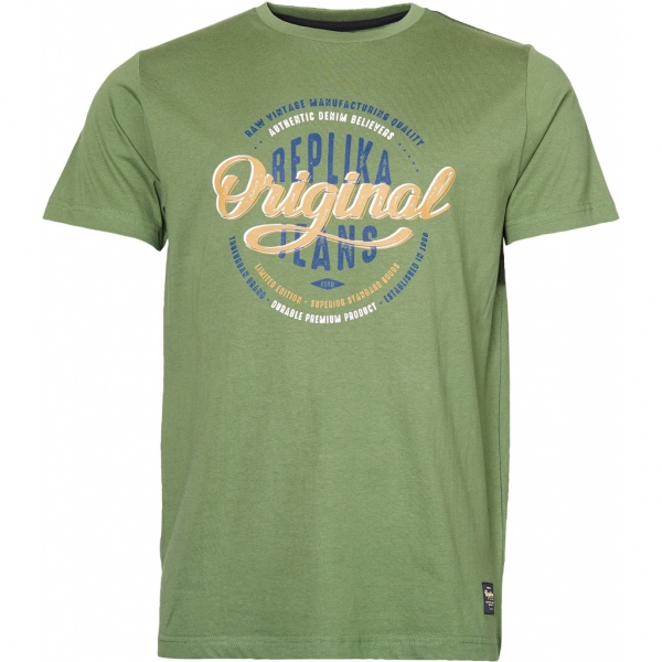 XXL4YOU - T-shirt manche courte vert olive 3XL a 8XL