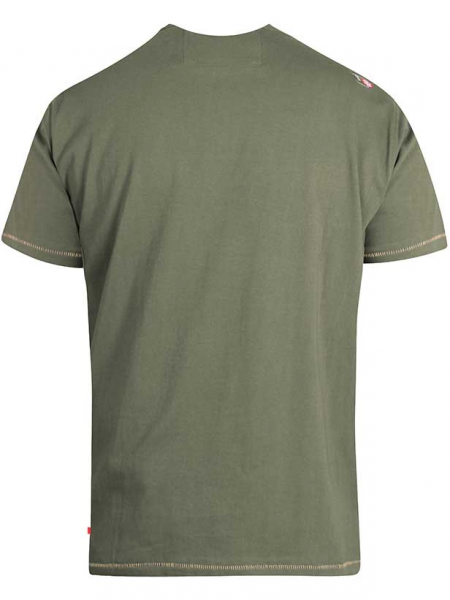 XXL4YOU - T-shirt kaki manche courte  de 3XL a 6XL - Image 2