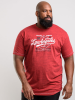 XXL4YOU - D555 - DUKE - T-shirt melange de rouge manche courte de 3XL a 6XL - Image 3