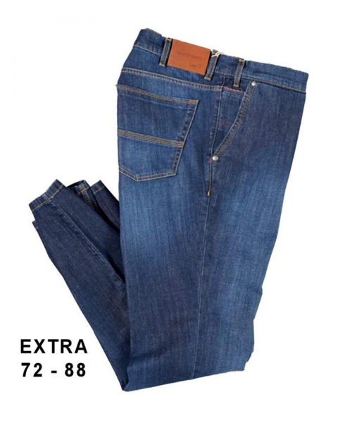 XXL4YOU - Maxfort jeans tres grande taille bleu delave de 72EU a 88EU