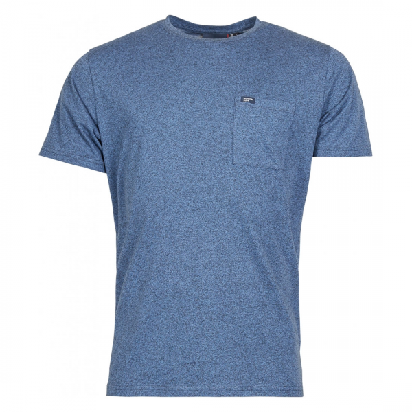 XXL4YOU - T-shirt manche courte Melange de bleu 8XL