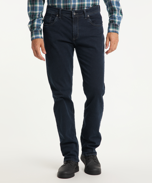 XXL4YOU - PIONEER THOMAS jeans TAILLE BASSE Stretch Noir Bleute de 27 a 36 - Image 2