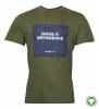 XXL4YOU - North 56°4 - T-shirt manche courte vert olive 2XL a 6XL coton responsable - Image 1