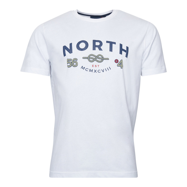 XXL4YOU - North 56.4 T-shirt manche courte blanc de 3XL a 10XL