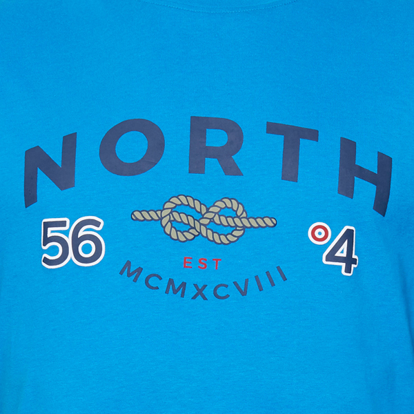 XXL4YOU - North 56.4 T-shirt manche courte bleu clair de 3XL a 10XL - Image 2