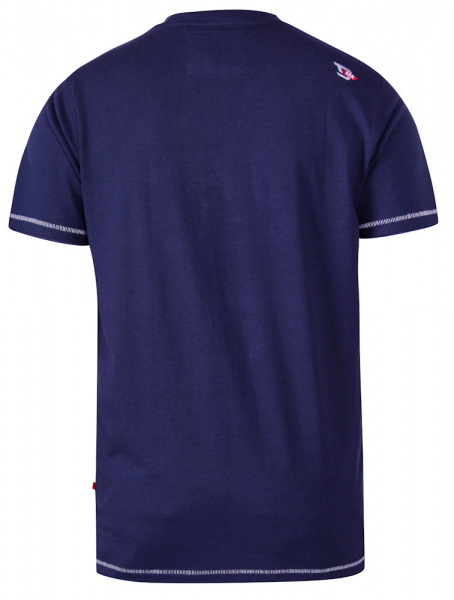 XXL4YOU - T-shirt bleu marine manche courte de 3XL a 8XL - Image 2
