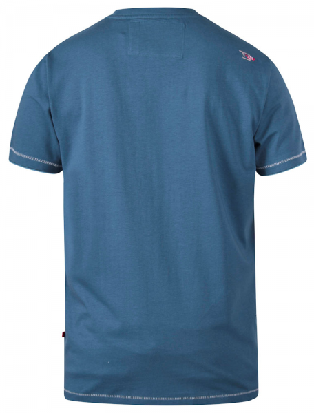 XXL4YOU - T-shirt bleu turquoise manche courte de 3XL a 6XL - Image 2