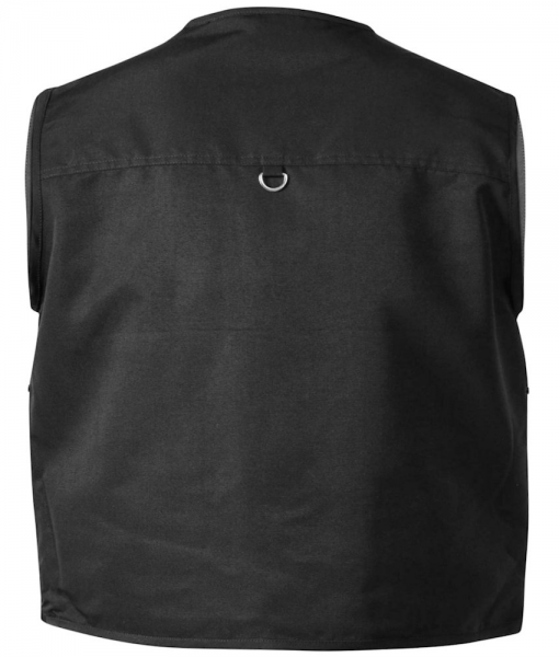 XXL4YOU - Veste sans manche multi-poches noir de 3XL a 6XL - Image 2