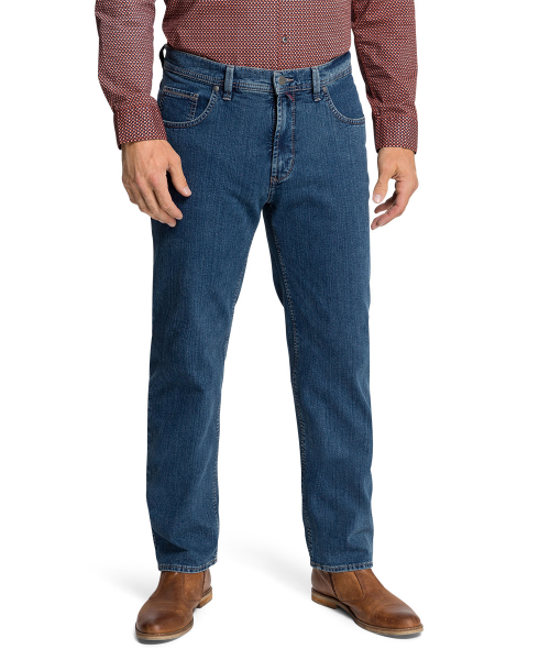 XXL4YOU - PIONEER PETER jeans TAILLE HAUTE stretch bleu delave de 55 a 85 - Image 2