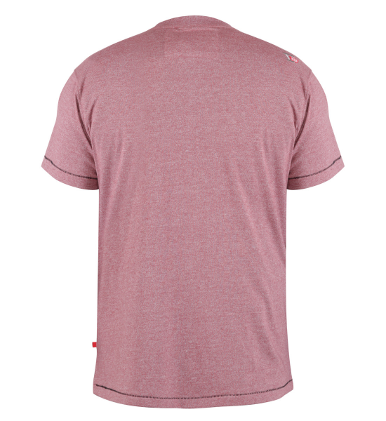 XXL4YOU - T-shirt Melange de carmin manche courte de 3XL a 6XL - Image 2