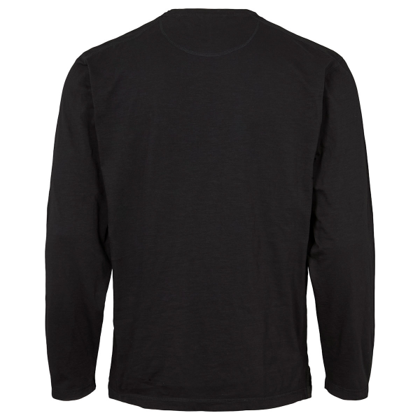 XXL4YOU - T-shirt col boutonne noir de 3XL a 8XL - Image 2