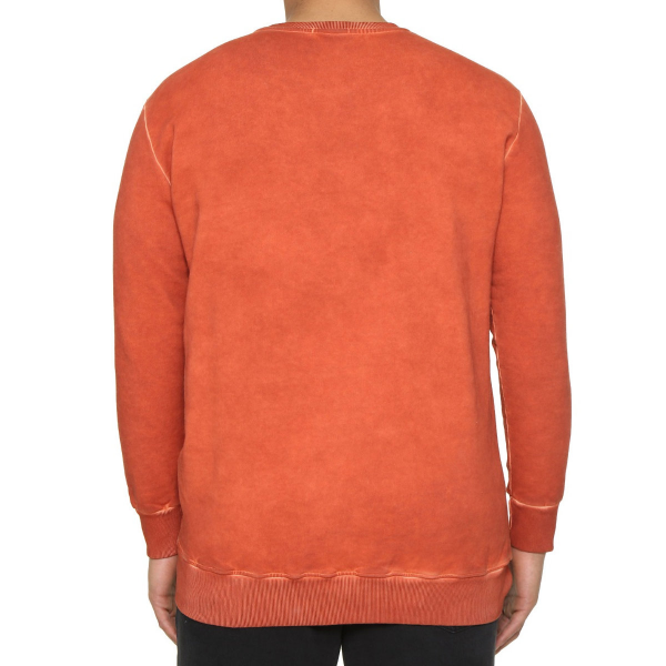 XXL4YOU - Sweatshirt de couleur rouille de 3XL a 8XL - Image 2