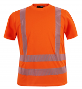 XXL4YOU T-shirt haute visibilité Orange Fluo  de 2XL à 8XL