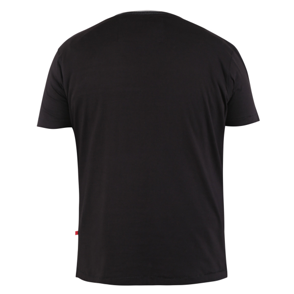 XXL4YOU - T-shirt gris et noir manche courte3XL a 6XL - Image 2