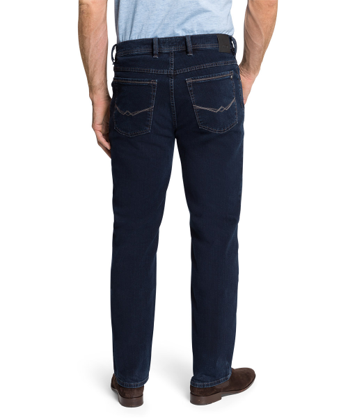 XXL4YOU - PIONEER PETER jeans TAILLE NORMALE stretch bleu fonce delave de 54 a 74 - Image 3