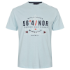 XXL4YOU - North 56°4 - North 56.4 T-shirt manche courte bleu clair 2XL a 10XL - Image 1
