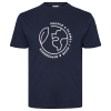 XXL4YOU - North 56°4 - T-shirt manche courte bleu marine 2XL a 8XL coton responsable - Image 1