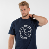 XXL4YOU - North 56°4 - T-shirt manche courte bleu marine 2XL a 8XL coton responsable - Image 3