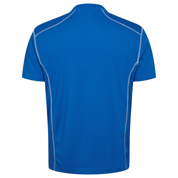 XXL4YOU - T-shirt manche courte Sport Tech bleu cobalt de 3XL a 8XL - Image 2